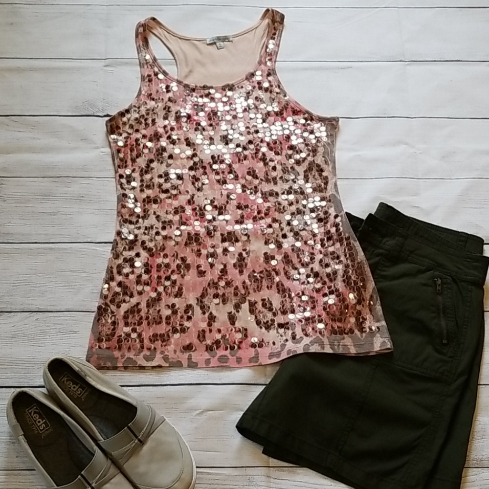 🎉Host Pick🎉Charlotte Russe Sequined Tank